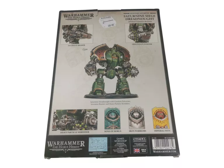 WARHAMMER SATRNINE SIEGE DREADNOUGHT