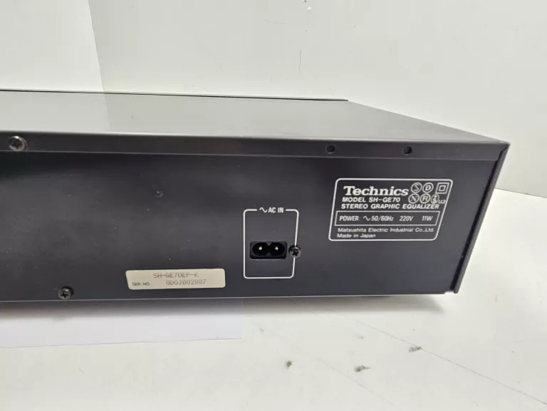 SH-GE70 TECHNICS KOREKTOR GRAFICZNY
