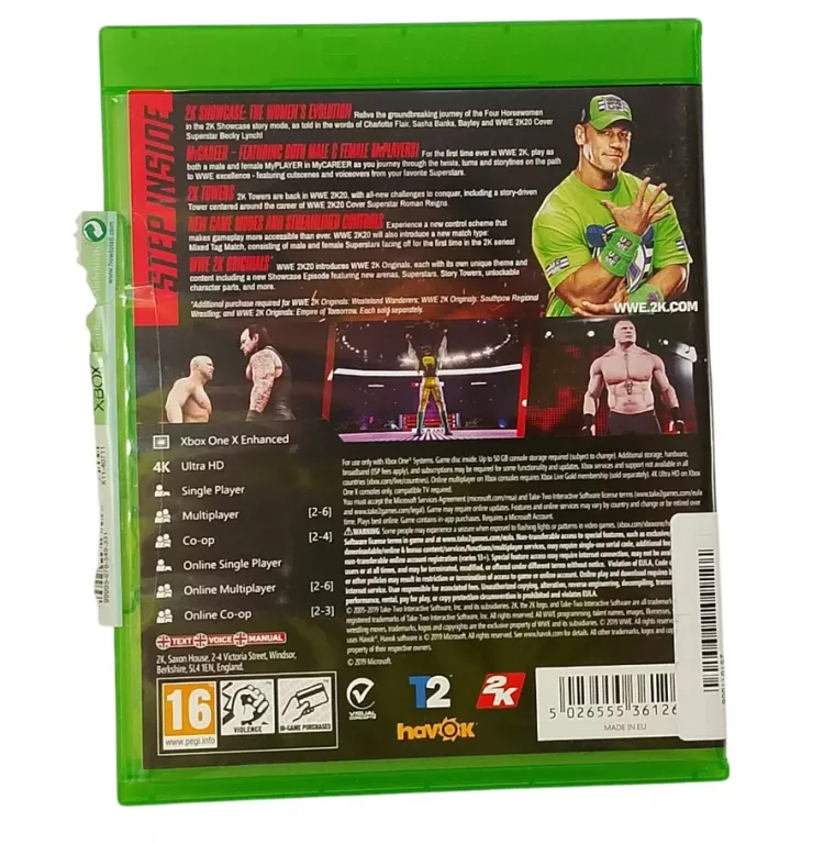 GRA WWE 2K20 XBOX ONE