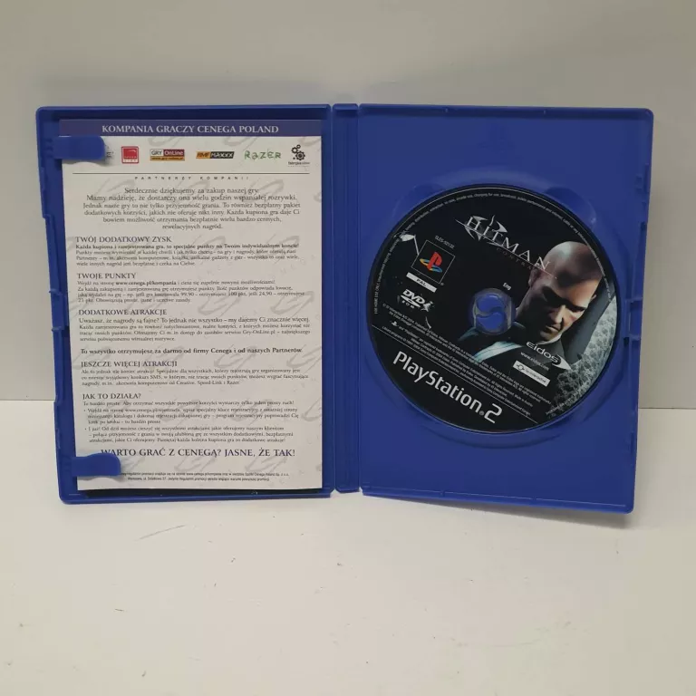 HITMAN CONTRACTS PLAYSTATION 2 (PS2)