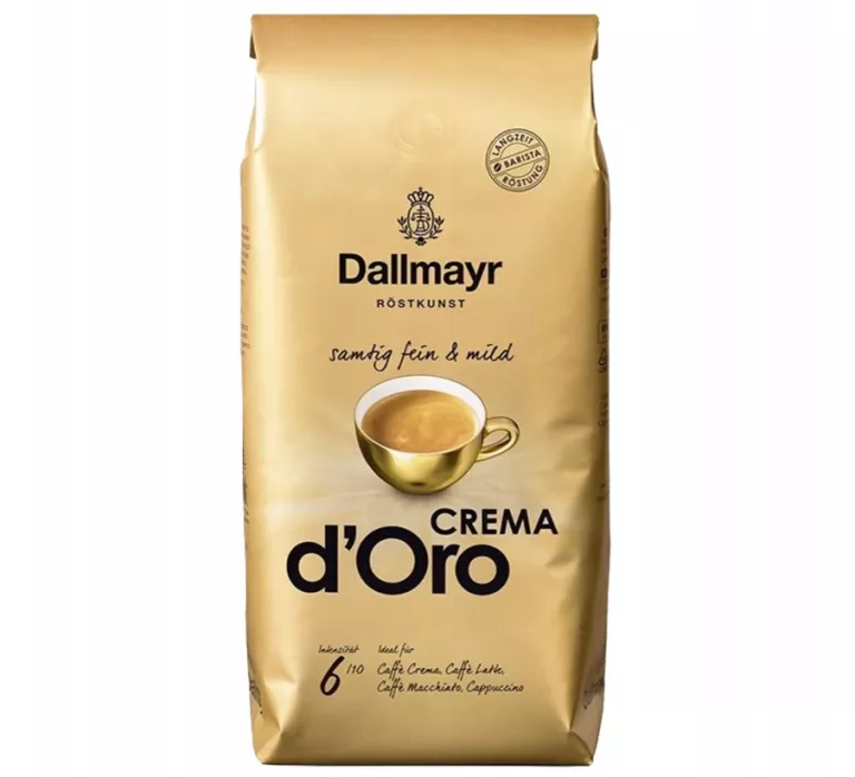 KAWA ZIARNISTA MIESZANA DALLMAYR CREMA D'ORO 1000 G 4008167152729