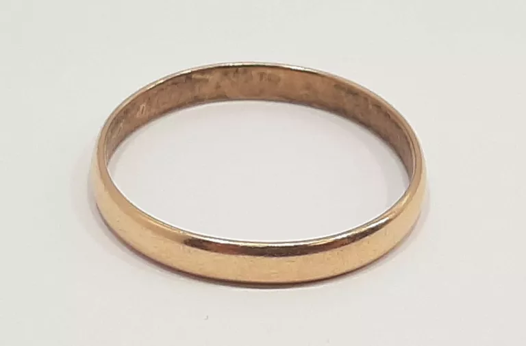 ZŁOTA OBRĄCZKA 2,39 GRAM, PR.585, ROZM.25