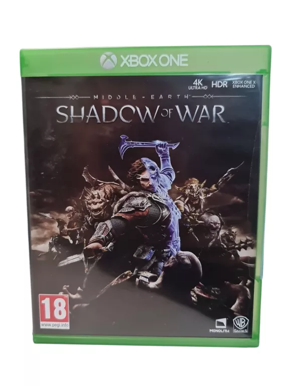 GRA NA XBOX ONE SHADOW OF WAR