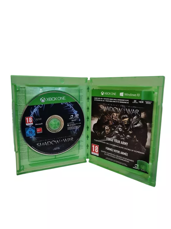 GRA NA XBOX ONE SHADOW OF WAR