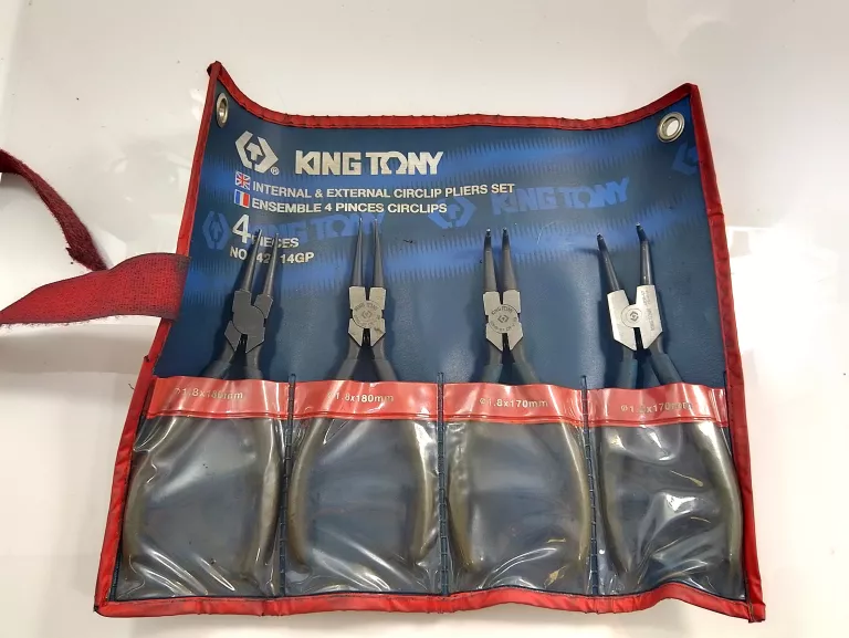 KOMPLET SZCZYPIEC DO SEGARÓW KING TONY 4