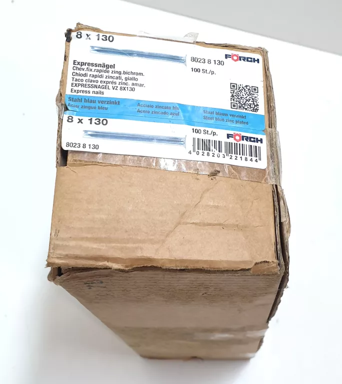 GWÓŹDŹ ROZPRĘŻNY 8X130 80 SZT
