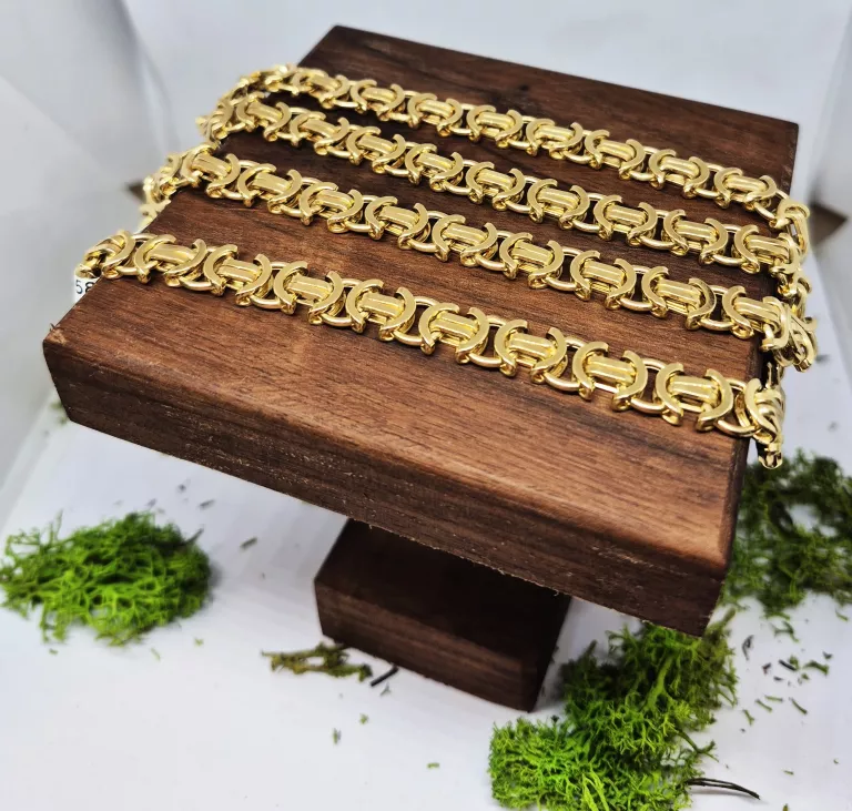 WNIENOSZONY ZŁOTY ŁAŃCUCH MĘSKI / 60 CM / 35,82 G / PRÓBA 585