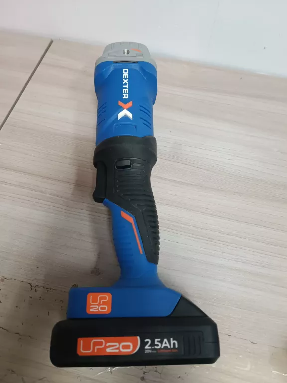 SZLIFIERKA DEXTER 20V AKUMULATOR ŁADOWARKA