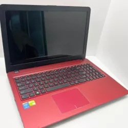 LAPTOP ASUS F540L CZERWONY I3-5005U 4GB RAM DYSK 1TB USZKODZONY