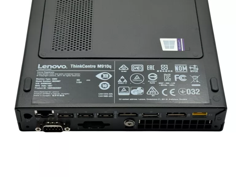 MINI PC LENOVO THINKCENTRE M910Q I5-6500T 8GB 240GB SSD W11 2018R