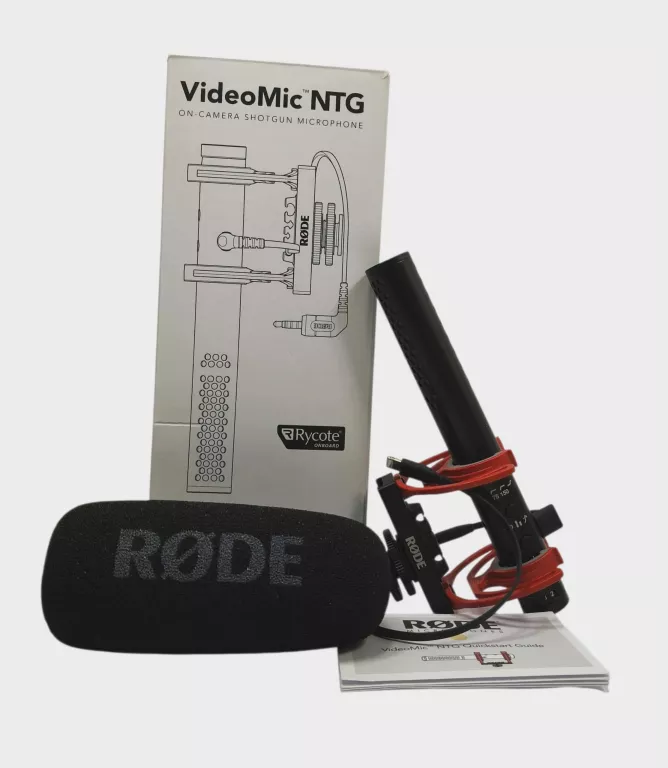 RODE VIDEOMIC NTG – MIKROFON SHOTGUN DO KAMER, SMARTFONÓW I KOMPUTERÓW