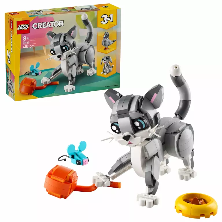 KLOCKI LEGO 31163 CREATOR 3W1 - PSOTNY KOT