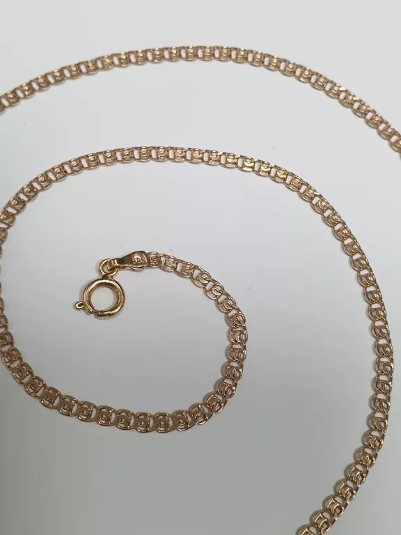 ZŁOTY ŁAŃCUSZEK 4,28G 585 46 CM
