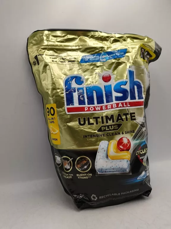 KAPSUŁKI DO ZMYWARKI FINISH ULTIMATE PLUS 90SZT