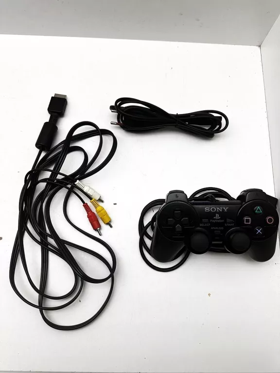 KONSOLA PS2 FAT SCPH-39004 Z ORYGINALNYM PADEM