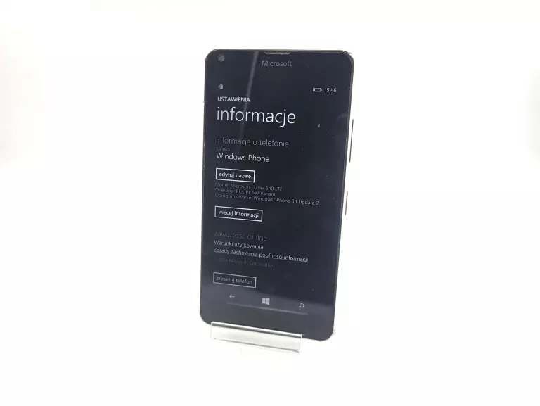 TELEFON LUMIA 640 LTE #SIMLOCK PLUS