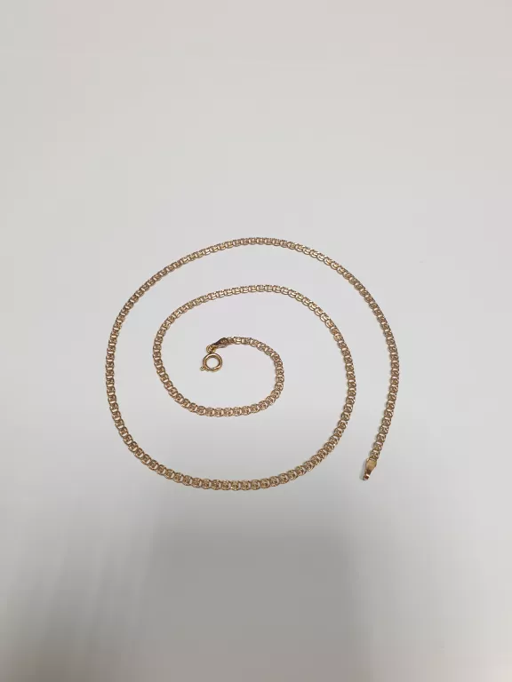 ZŁOTY ŁAŃCUSZEK 4,28G 585 46 CM