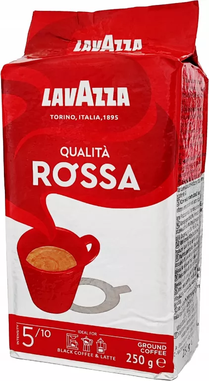 KAWA MIELONA LAVAZZA QUALITA ROSSA 250G