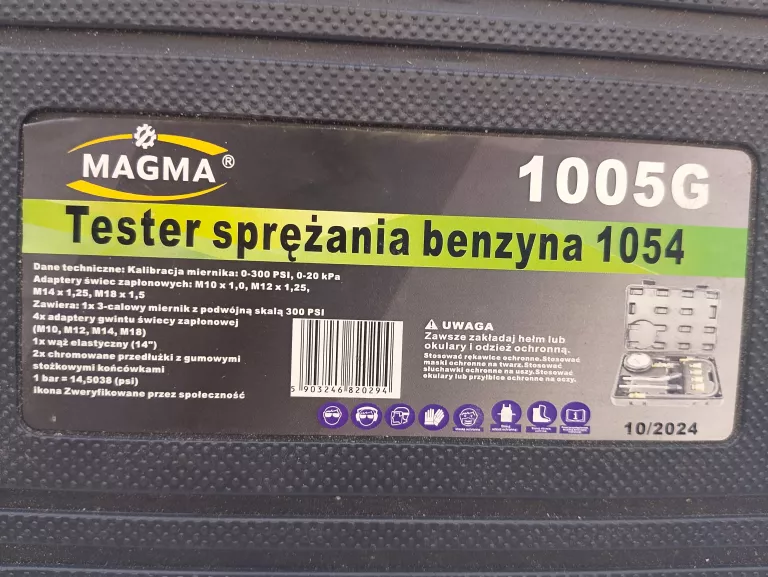 TESTER MIERNIK CIŚNIENIA SPRĘŻANIA BENZYNA
