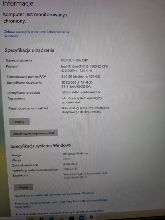 HP OMEN 17-AN010NW 17,3 " INTEL CORE I5 7TH 8 GB /1TB GTX 1050
