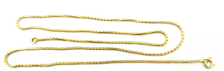 ZŁOTY ŁAŃCUSZEK 12,6 G PR. 750 DŁUGI 60 CM