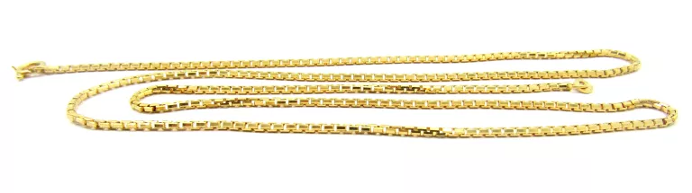 ZŁOTY ŁAŃCUSZEK 12,6 G PR. 750 DŁUGI 60 CM