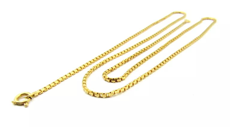 ZŁOTY ŁAŃCUSZEK 12,6 G PR. 750 DŁUGI 60 CM