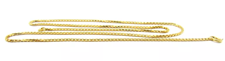 ZŁOTY ŁAŃCUSZEK 12,6 G PR. 750 DŁUGI 60 CM
