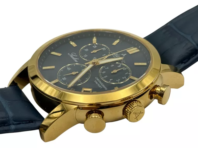 ZEGAREK MĘSKI ATLANTIC SEALINE CHRONOGRAPH 62450.45.51 - GW 07.2027R!