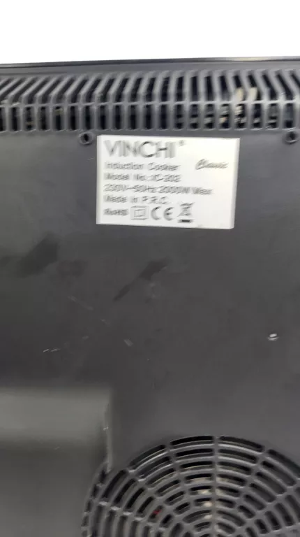 KUCHENKA INDUKCYJNA JEDNOPALNIKOWA VINCHI IC-202