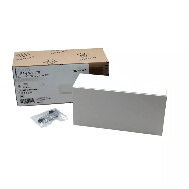 KINKET OGRODOWY NORLYS ASKER 1514 WHITE