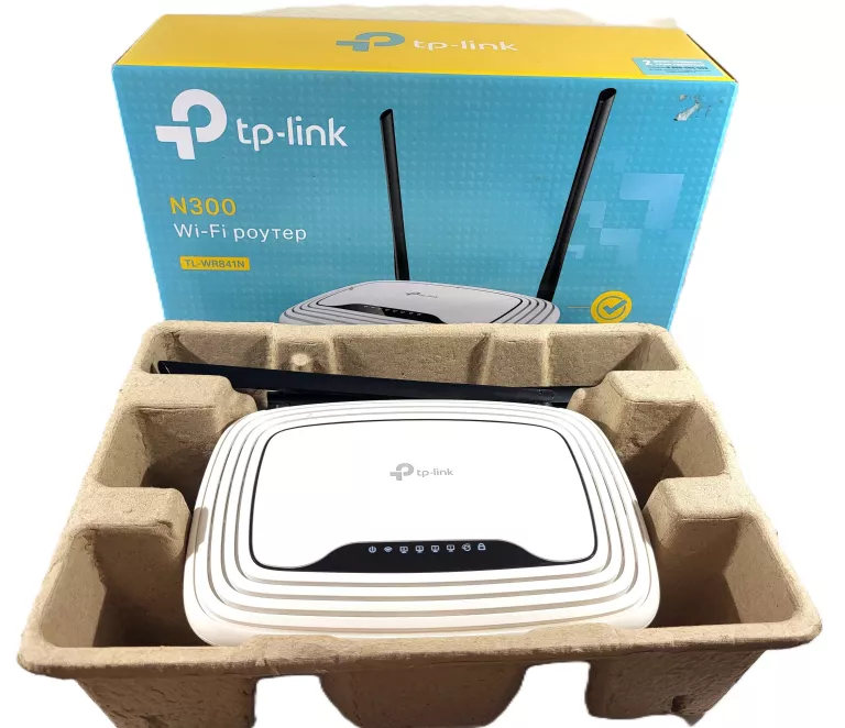 ROUTER TP-LINK TL-WR841N WIFI N 2 ANTENY/PUDEŁKO