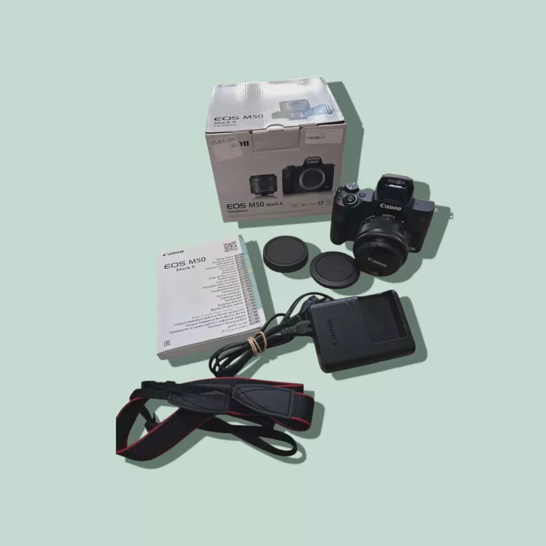APARAT CANON EOS M50 MARK II/KOMPLET