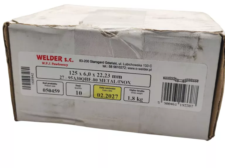 tarcza-do-szlifowania-welder-27-95a30qbf-10szt-ean-gtin-5900461193387