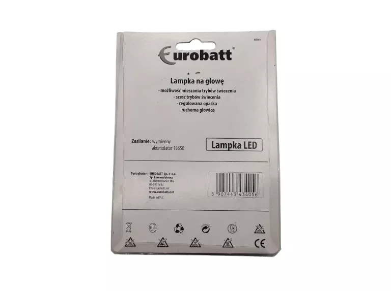 LATARKA CZOŁOWA EUROBATT