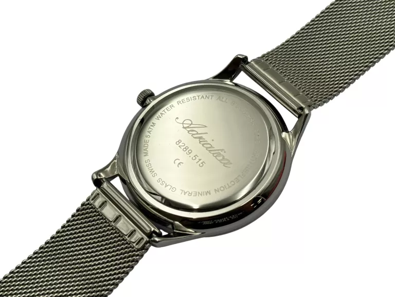 ZEGAREK MĘSKI ADRIATICA PREMIERE A8289.5115Q WR50M MESH - GW 08.2026