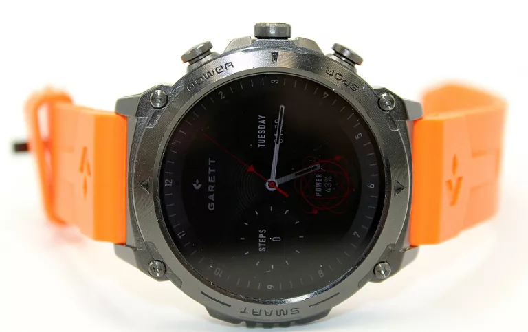 SMARTWATCH GARETT ATOM BLACK STEEL 47MM