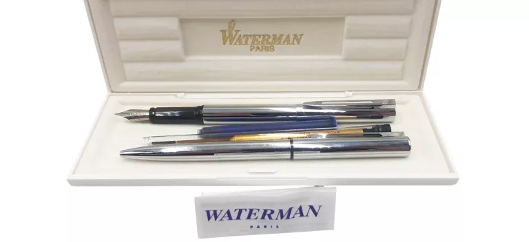 DŁUGOPIS + PIÓRO WATERMAN