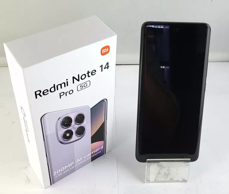 TELEFON XIAOMI REDMI NOTE 14 PRO 5G 8/256GB KOMPLET