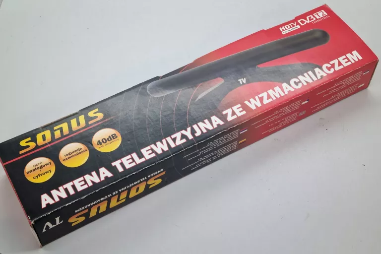 ANTENA TELEWIZYJNA ZE WZMACNIACZEM SONUS