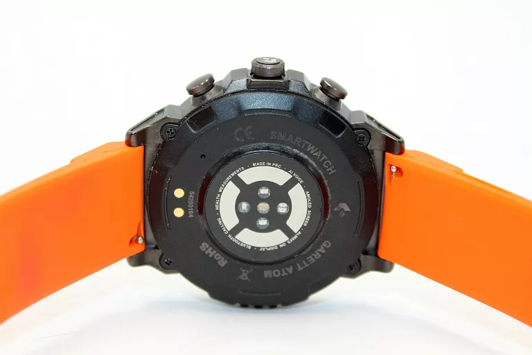 SMARTWATCH GARETT ATOM BLACK STEEL 47MM