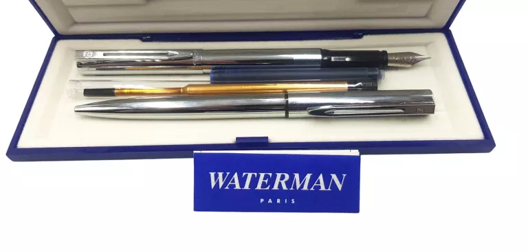 DŁUGOPIS + PIÓRO WATERMAN
