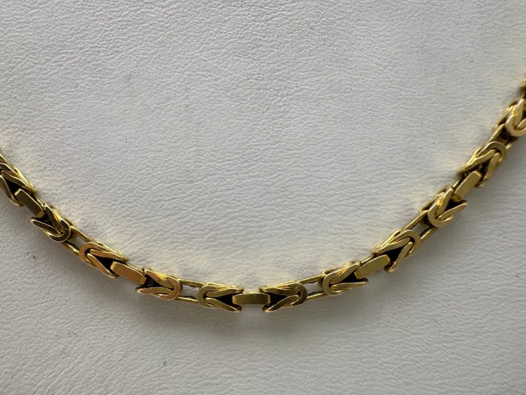 PIĘKNY ŁAŃCUSZEK SPLOT KRÓLEWSKI 18,65G P.585 14K