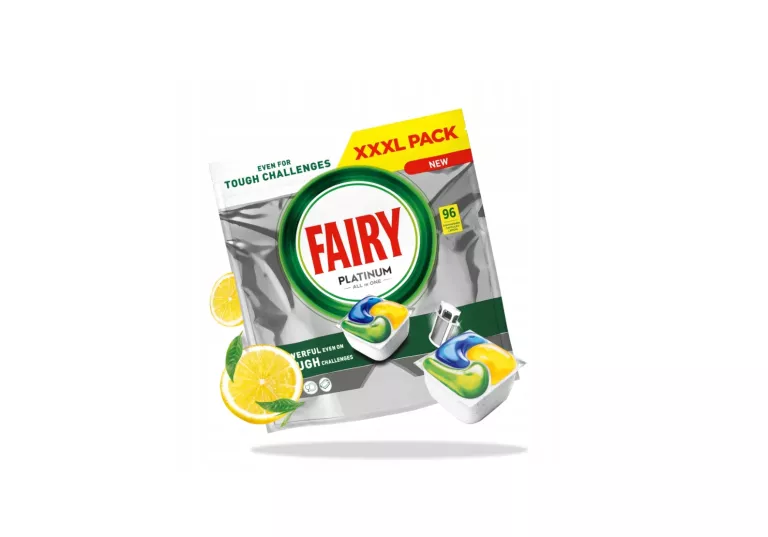 KAPSUŁKI DO ZMYWARKI FAIRY PLATINUM ALL IN ONE MEGA PACK, 44 KAPSUŁKI