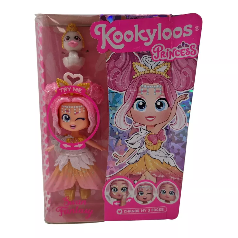 LALKA KOOKYLOOS PRINCESS - SWAN FANTASY