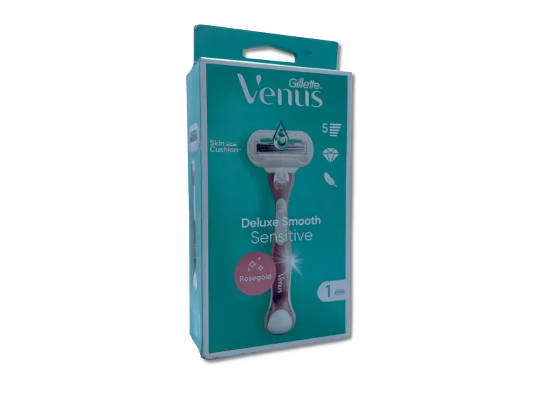 GILLETTE VENUS DELUXE SMOOTH SENSITIVE MASZYNKA + 1 WKŁAD