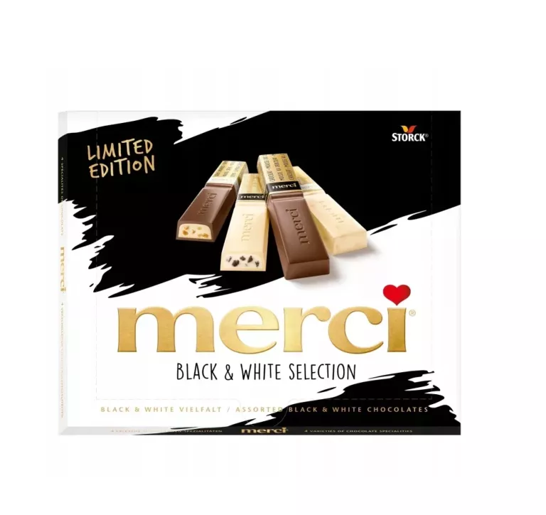 MERCI BLACK AND WHITE SELECTION LIMITED EDITION 240G
