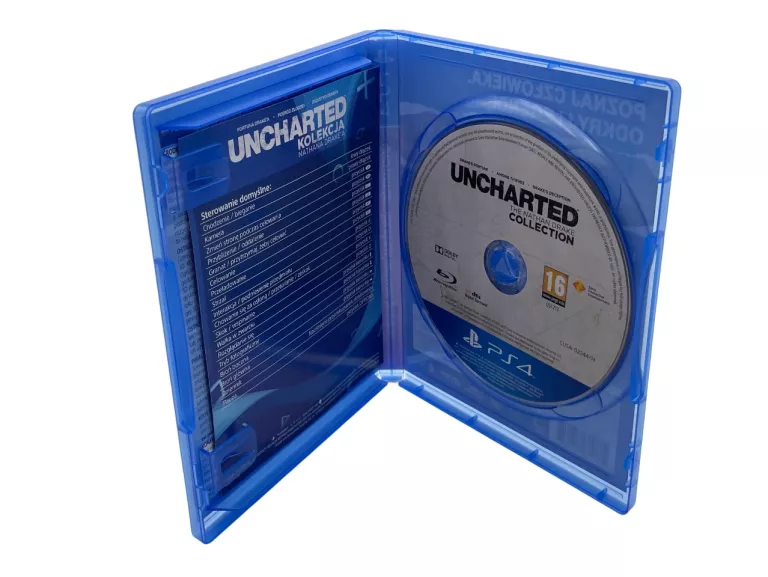 GRA UNCHARTED: KOLEKCJA NATHANA DRAKE'A SONY PS4 POLSKA WERSJA