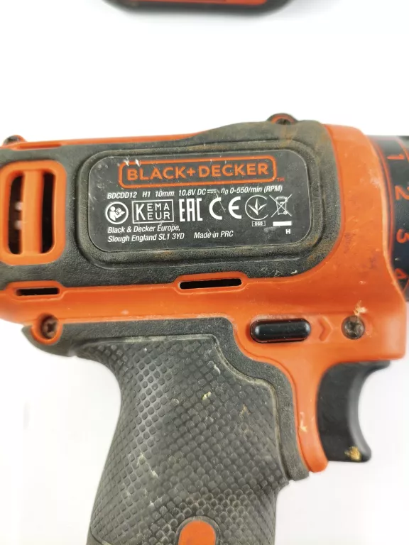 WKRĘTARKA AKUMULATOROWA 10,8V BLACK+DECKER +2AKU+ŁAD