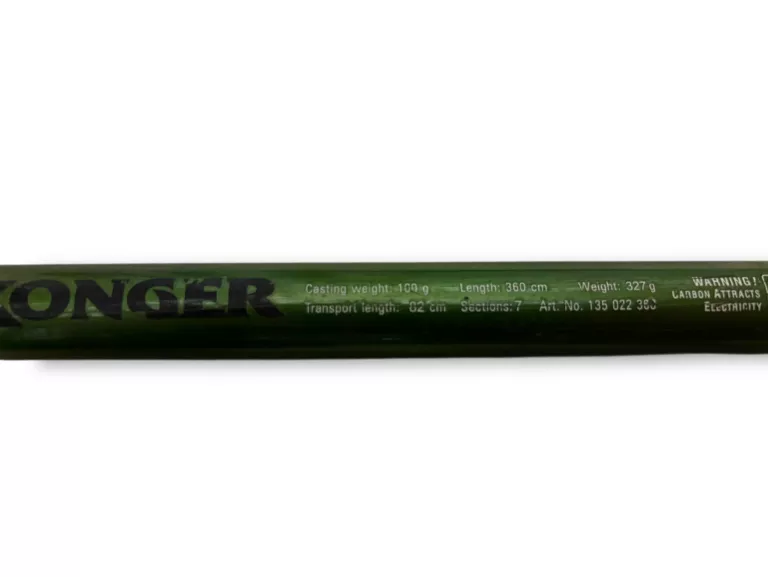 WĘDKA KONGER — 360 CM / 100 G / 7-CZĘŚCIOWA